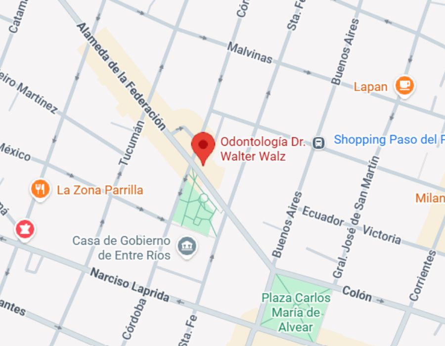 Ubicación del consultorio